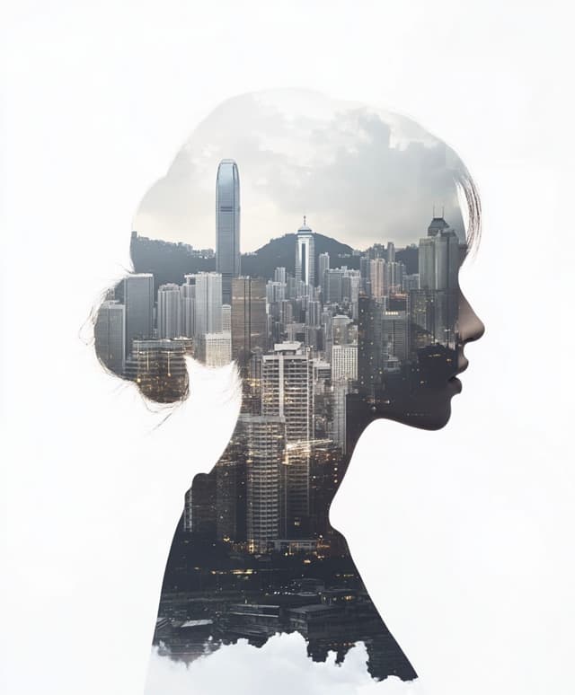 視覺效果風格 | 雙曝光